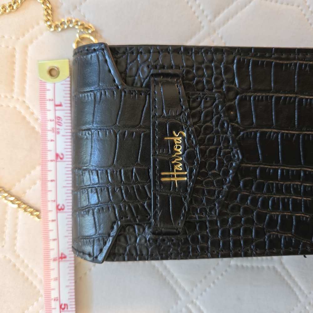 Harrod's LEATHER PHONE CASE NWOT - Picture 9 of 11